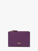 Kaarthouder Ninon Leder Lancel Violet ninon A14079